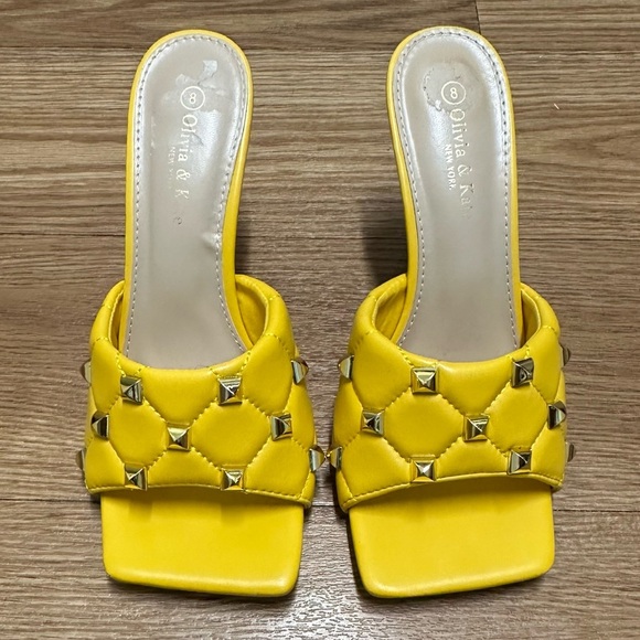 OLIVIA & KATE New York square toe sandals - Picture 4 of 10